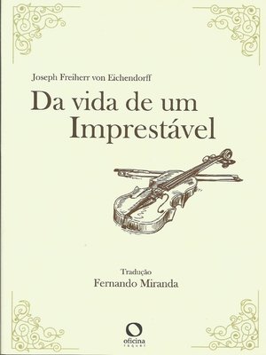 cover image of Da vida de um imprestável